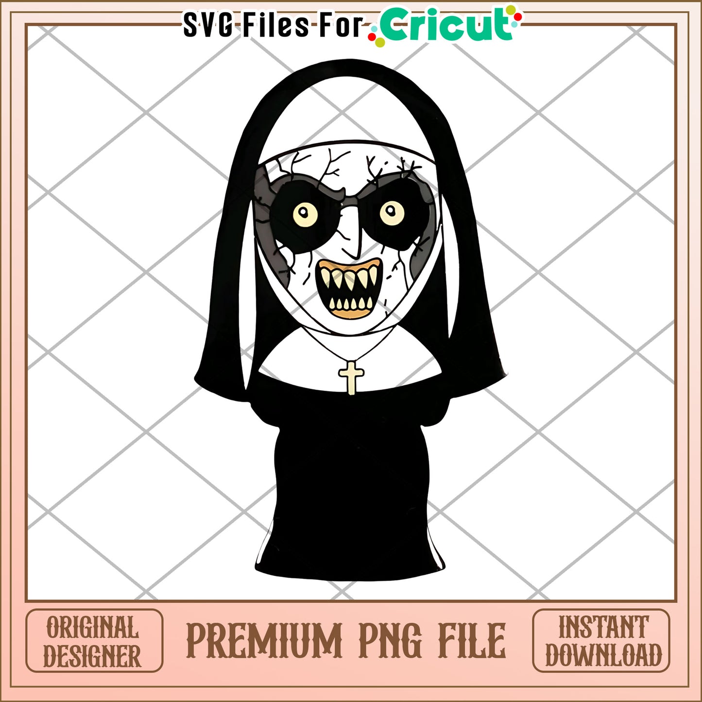 Valak chibi png, halloween decorations png, halloween ends png