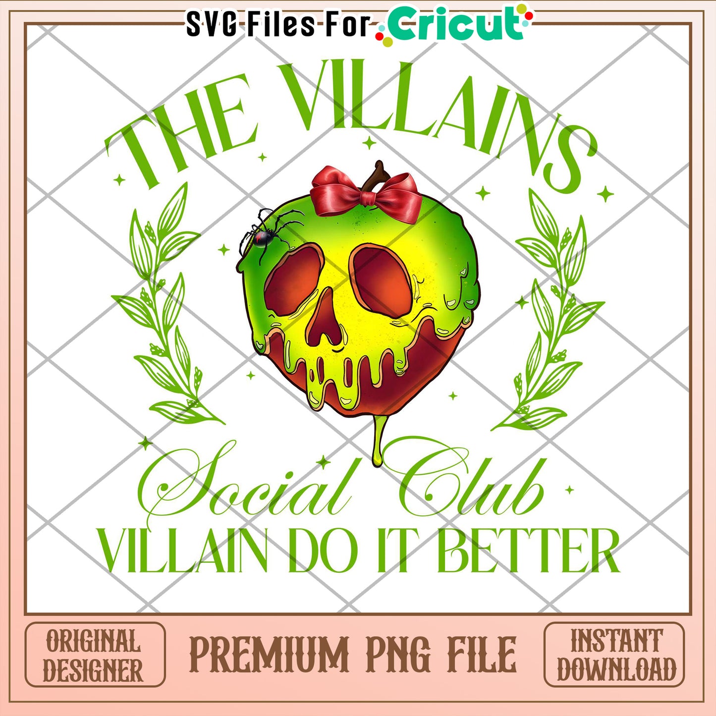 Villain Social Club PNG Design