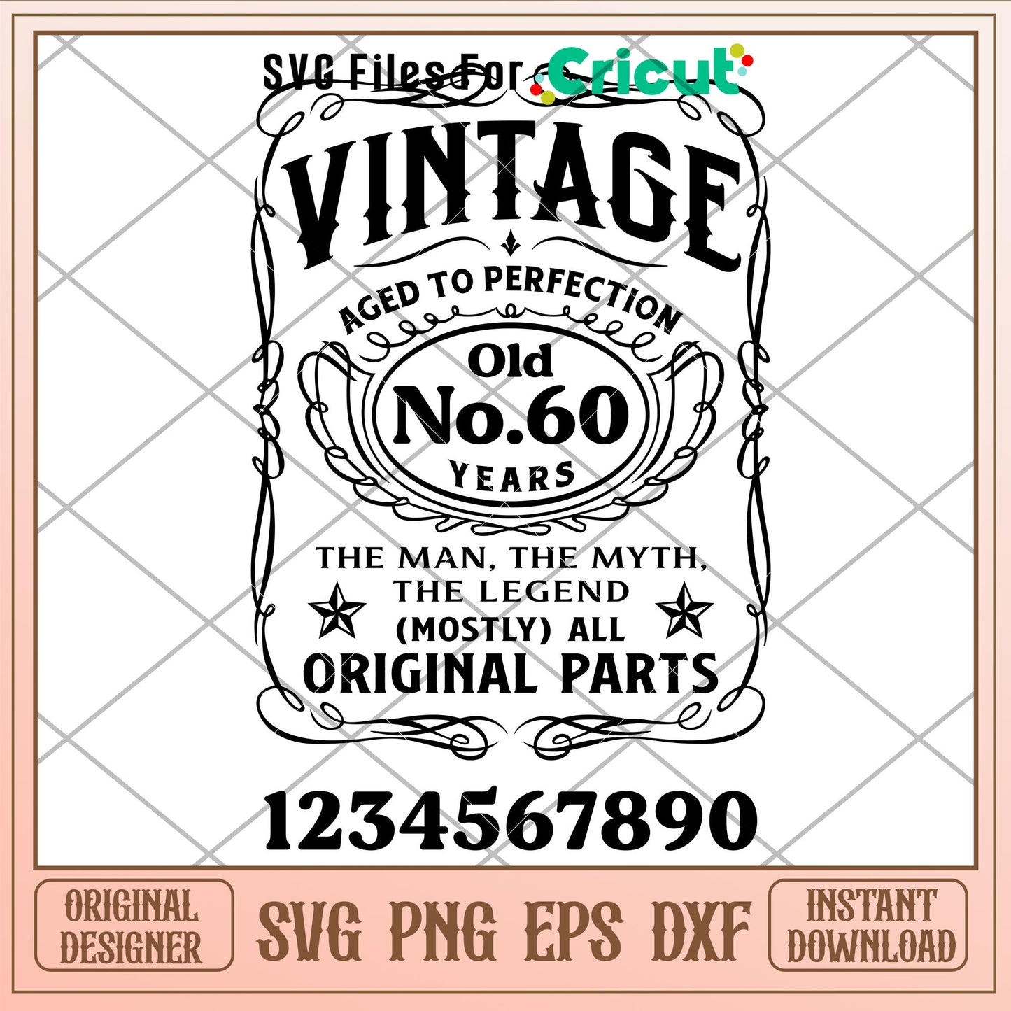 Vintage Birthday, Vintage Birthday Svg