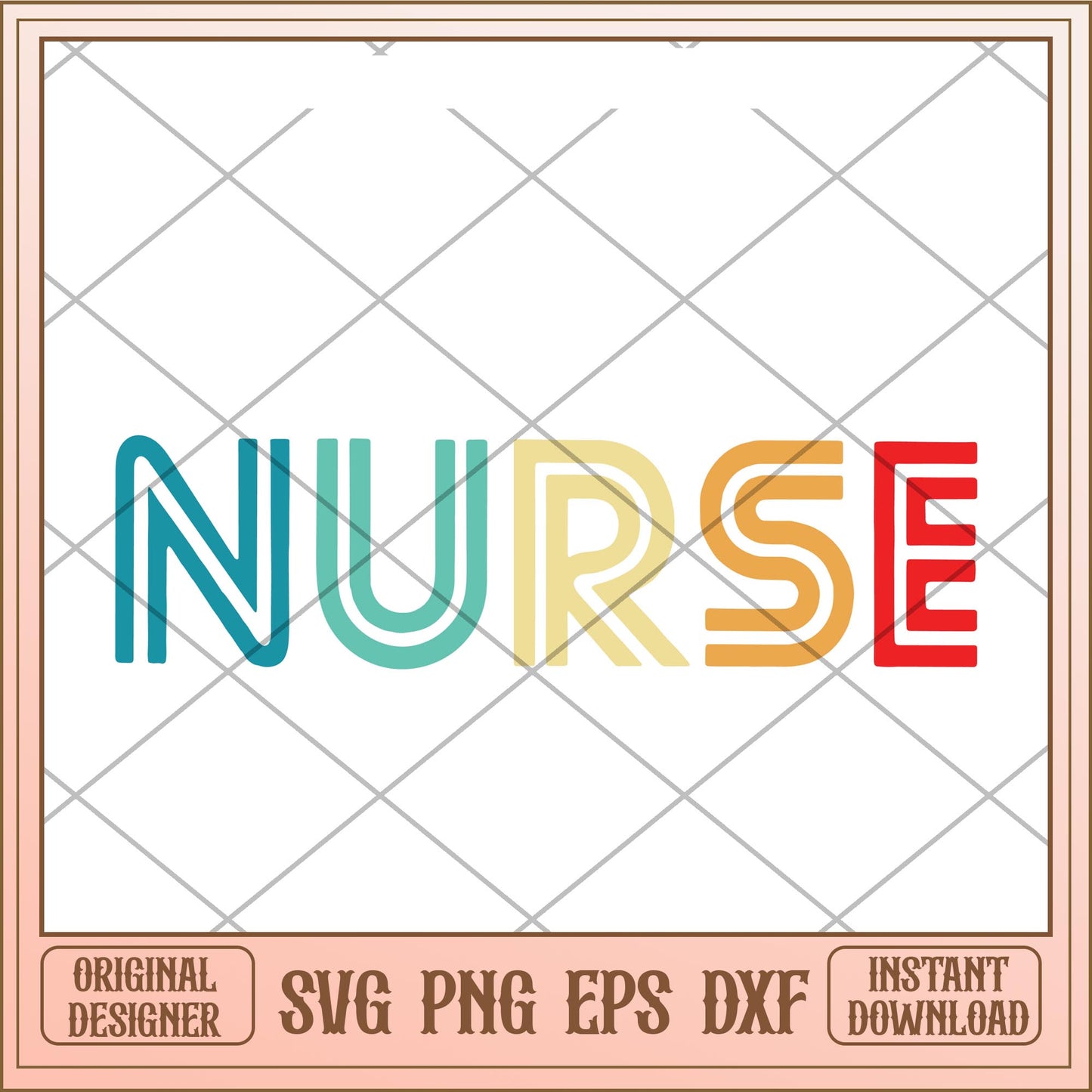 Vintage nurse svg, quotes characters svg, digital download