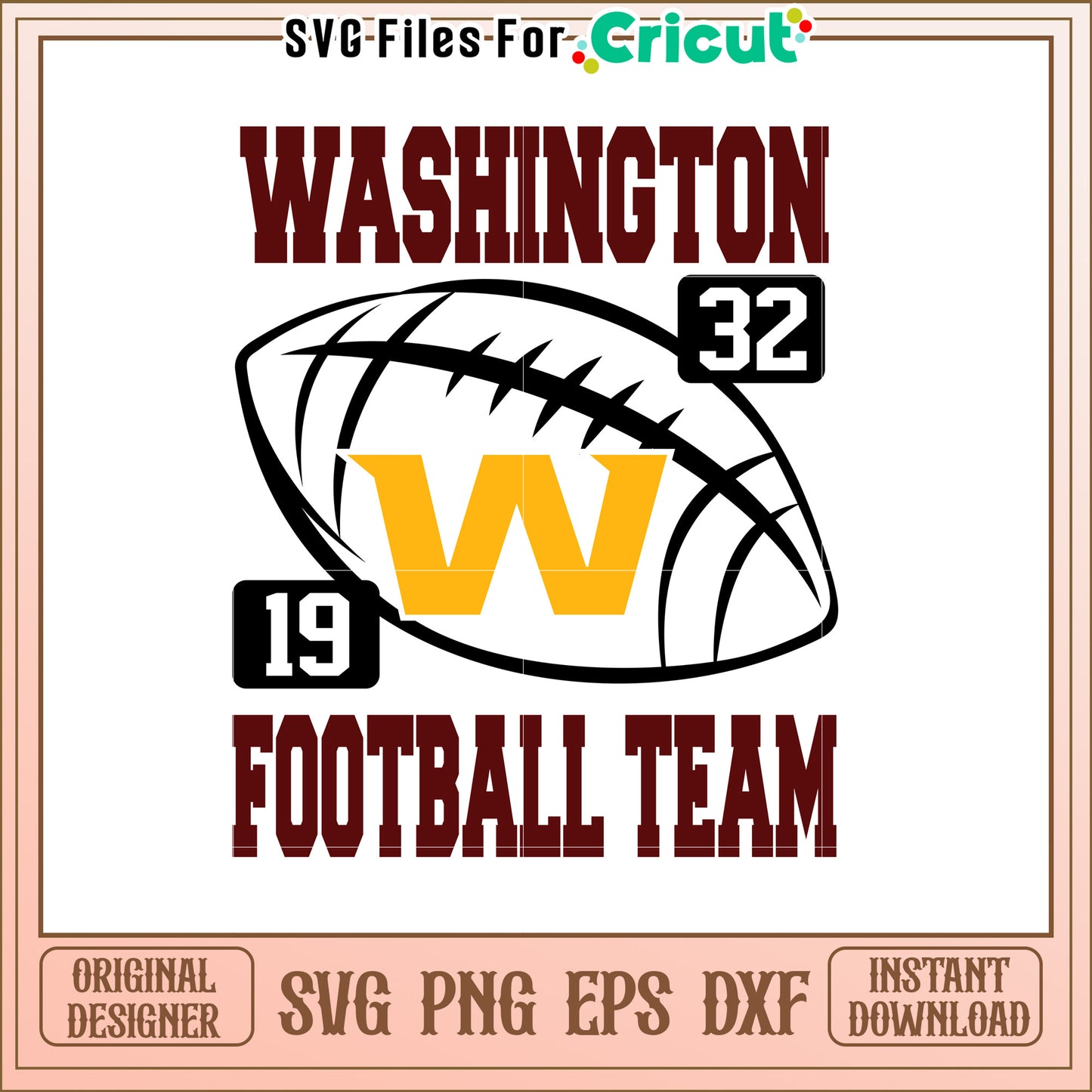 Washington Football Team SVG