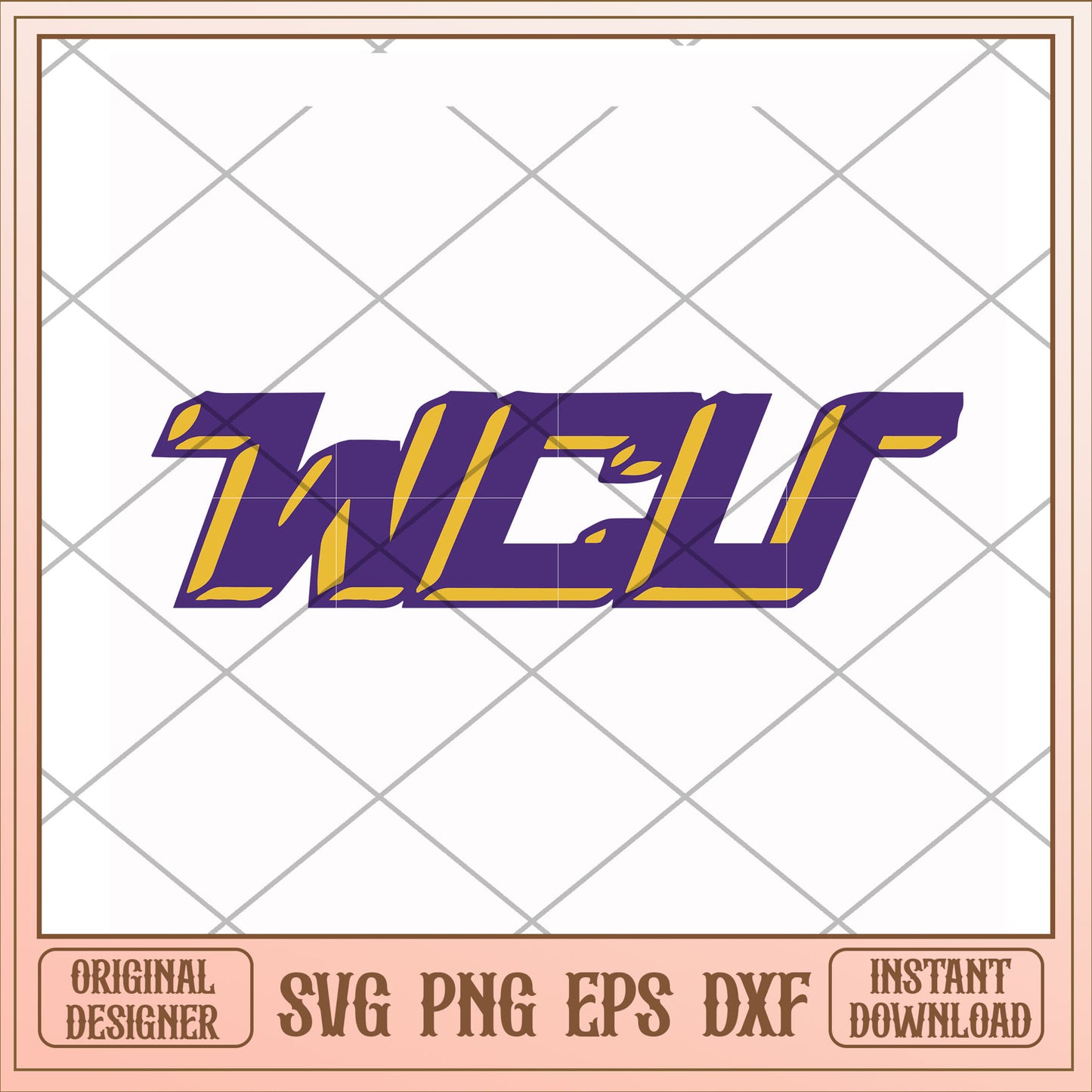 West Chester University logo design svg, logo svg, ncaa svg