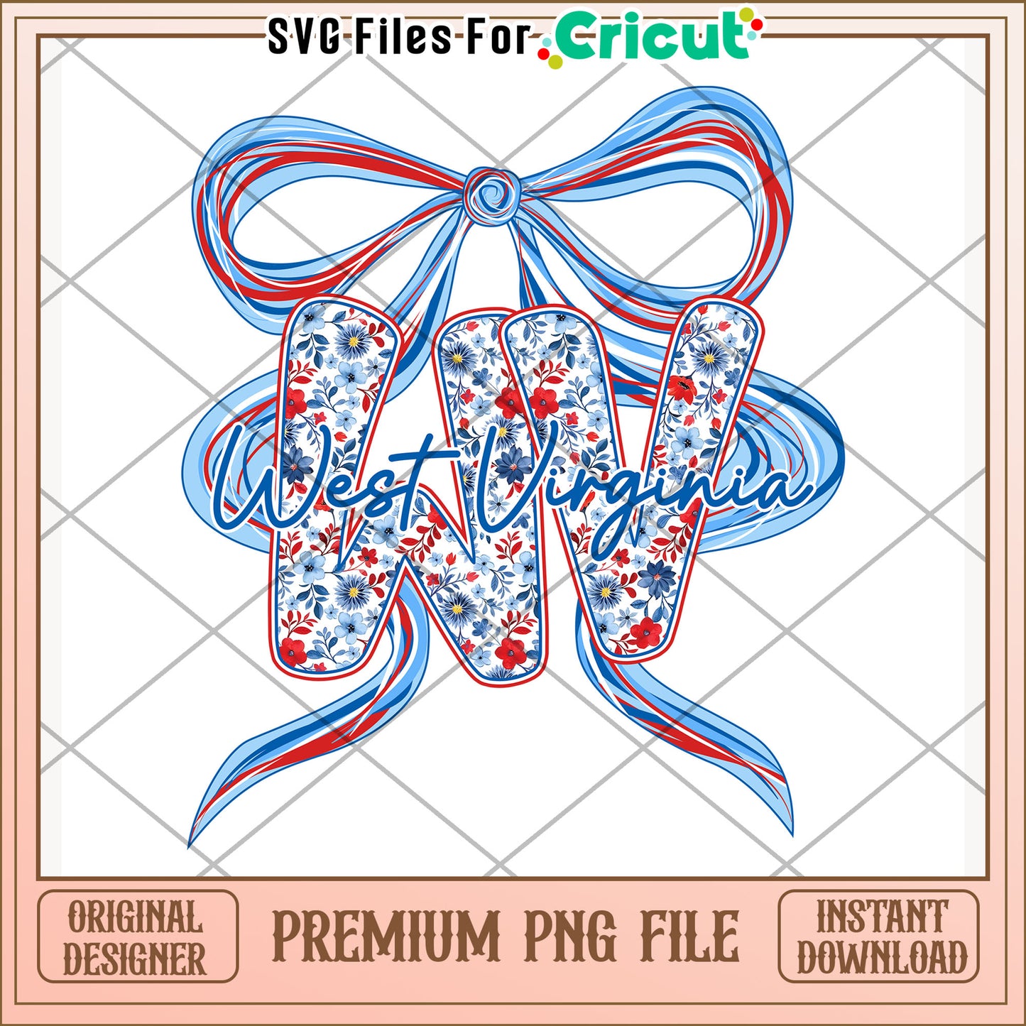 West virginia american state png, independence day png, love for american png