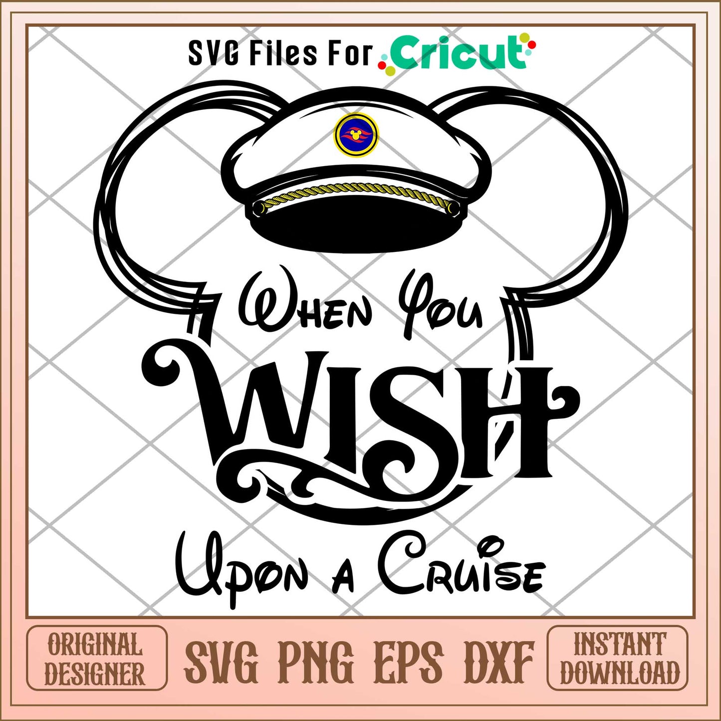 When You Wish Upon A Cruise boy svg, Mickey mouse Svg