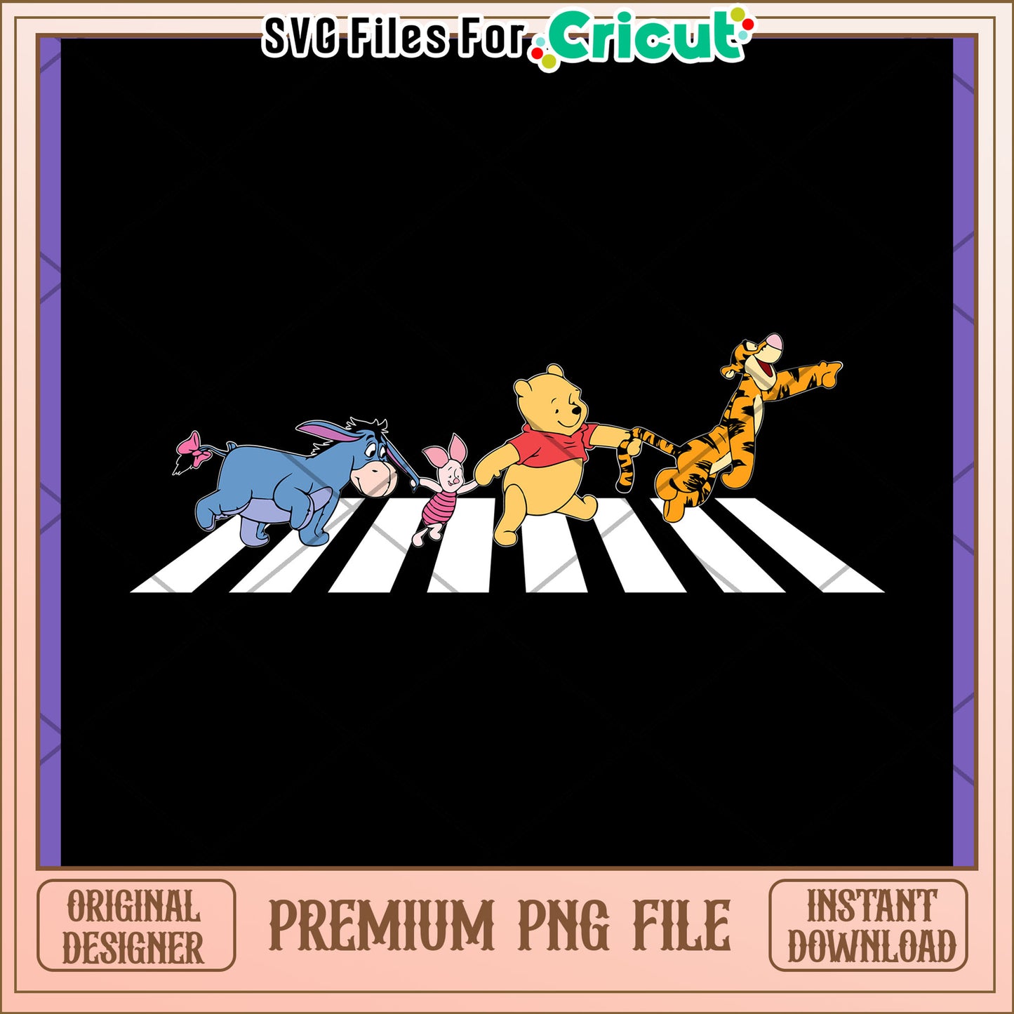 Winnie the Pooh Crossing PNG