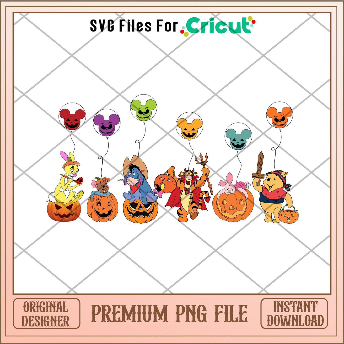 Winnie the Pooh Rabbit Costume png, Winnie The Pooh characters png, Digital Download