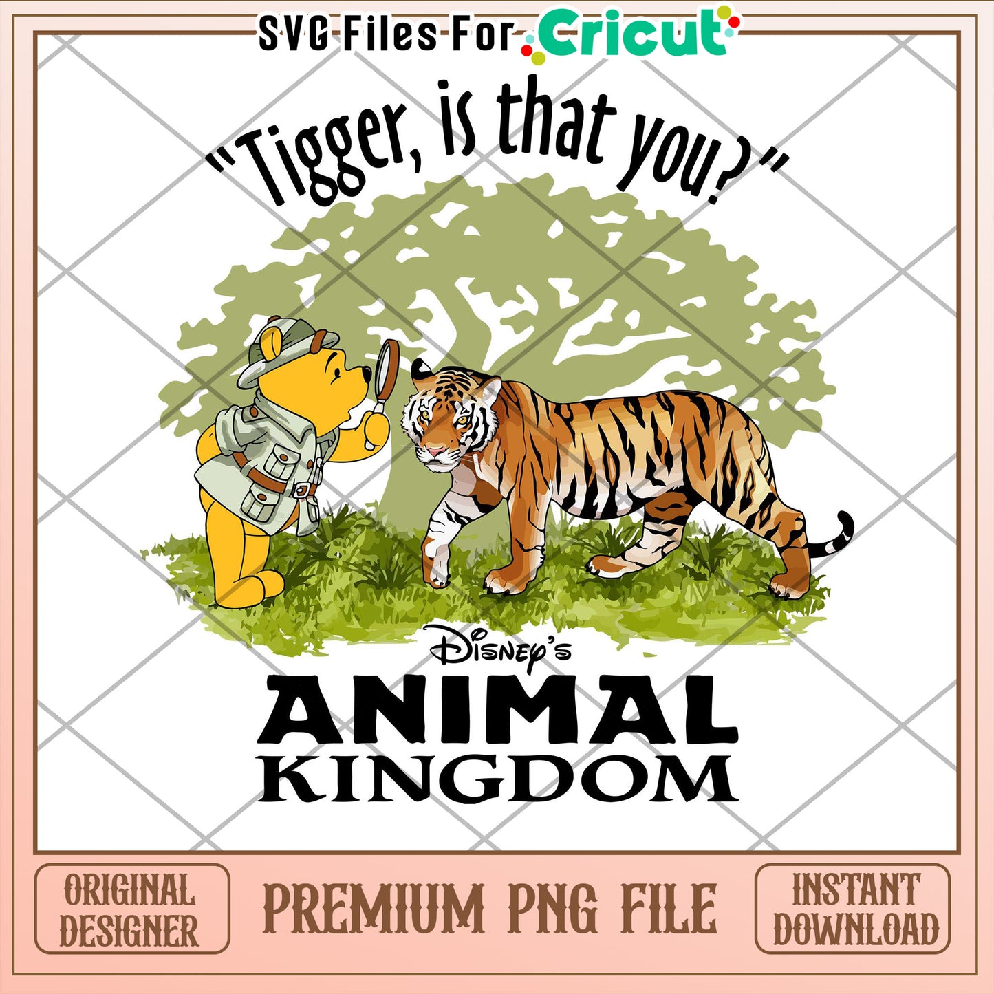 Winnie the Pooh Tigger Animal Kingdom PNG