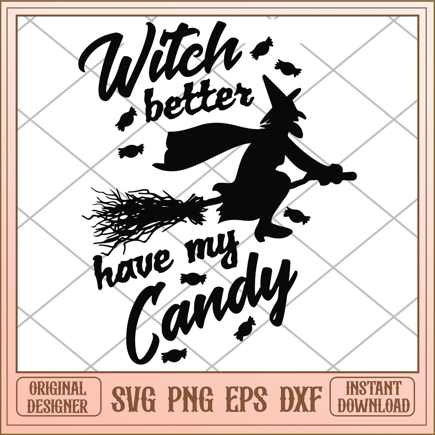 Witch better have my candy halloween svg, Disney characters svg, digital download