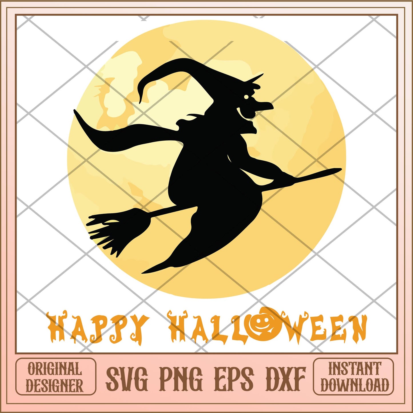 Witchs Happy halloween svg, halloween characters svg, digital download