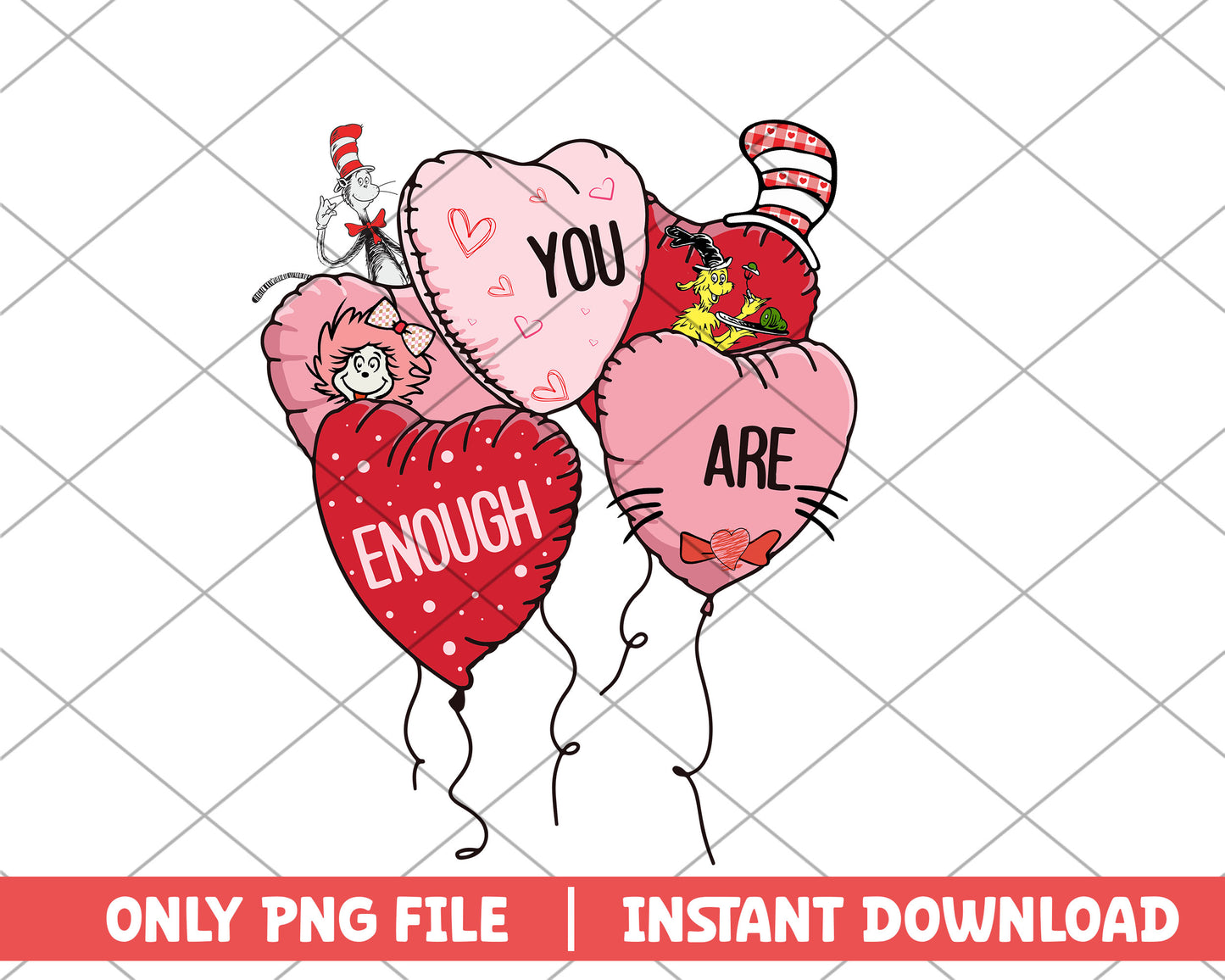 You are enough dr.seuss png