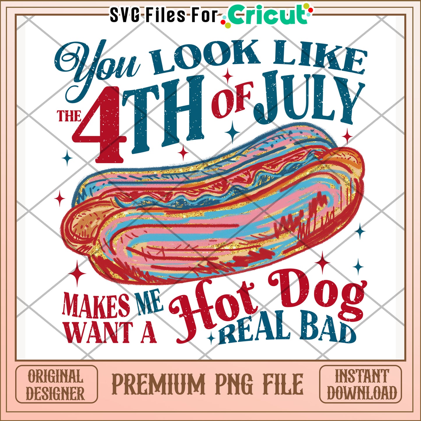You look like the 4th of july png, patriotic phrase png, summer celebration png