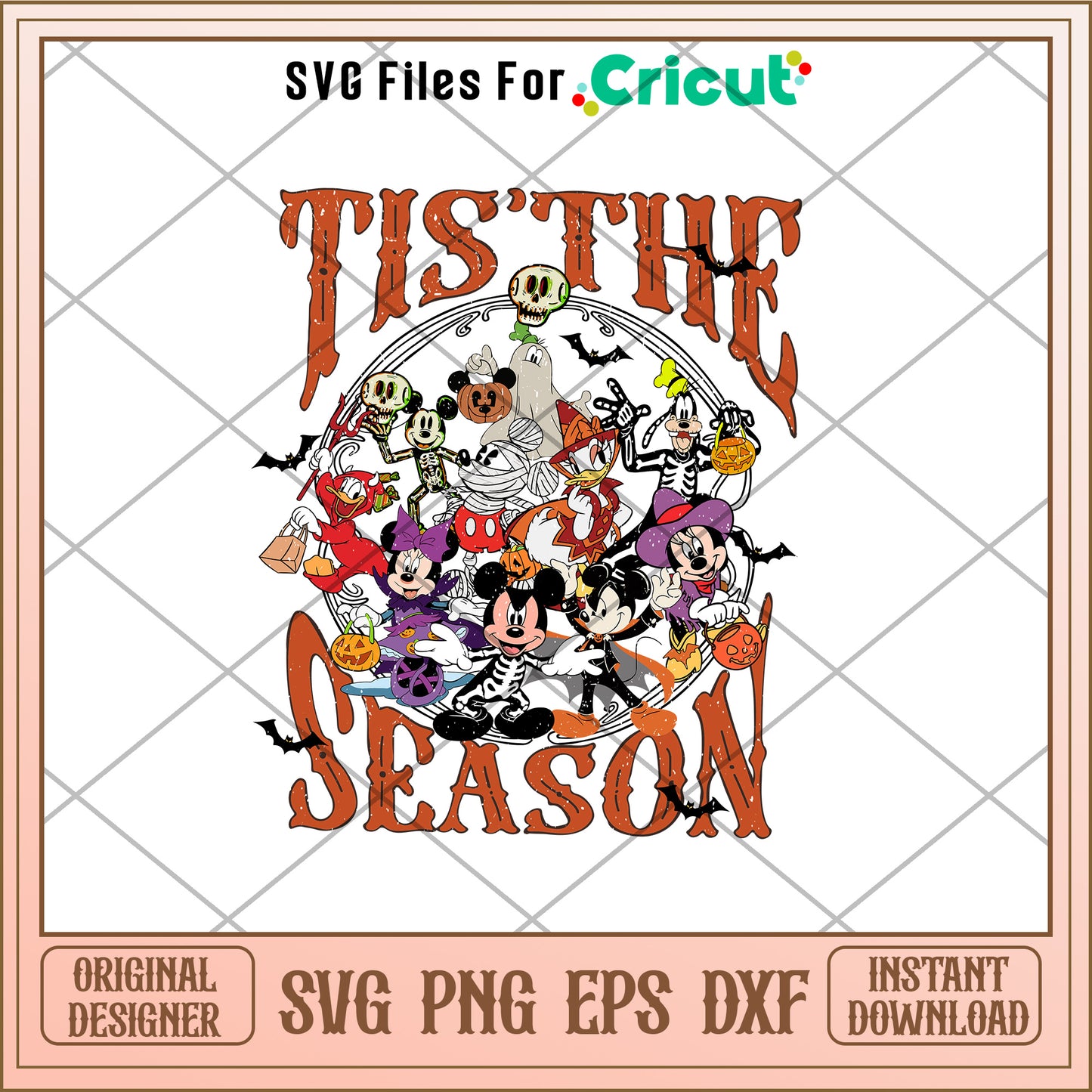 Mickey tis the season halloween svg