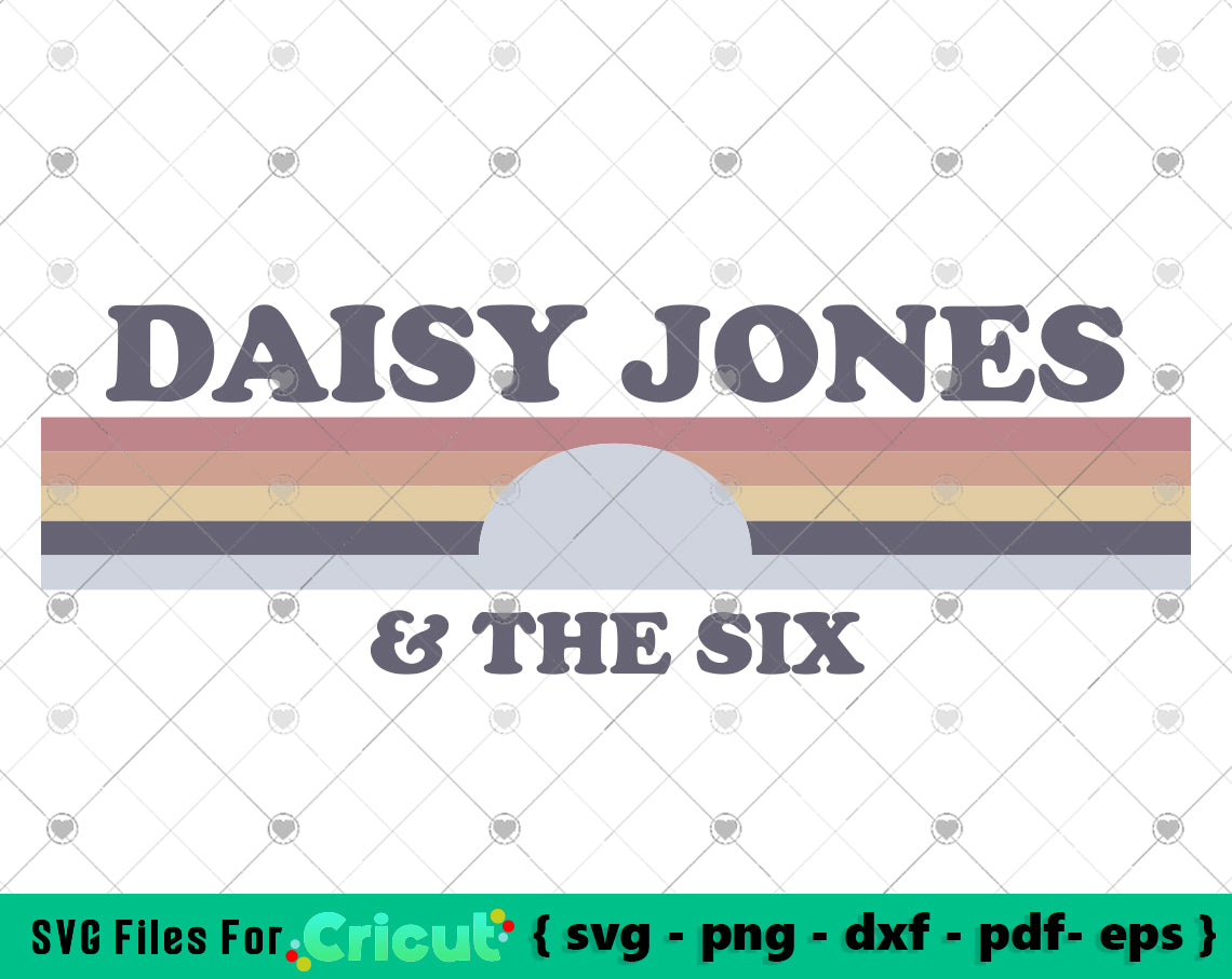 Daisy Jones & the Six svg