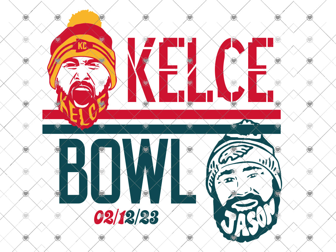 kelce bowl svg