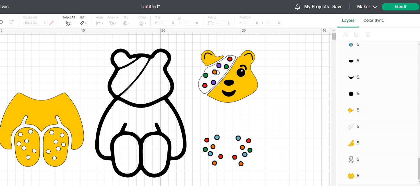 Children in Need Svg