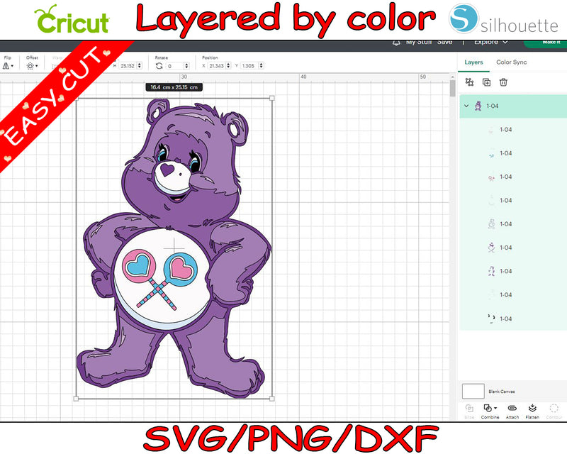 Care Bears SVG bundle