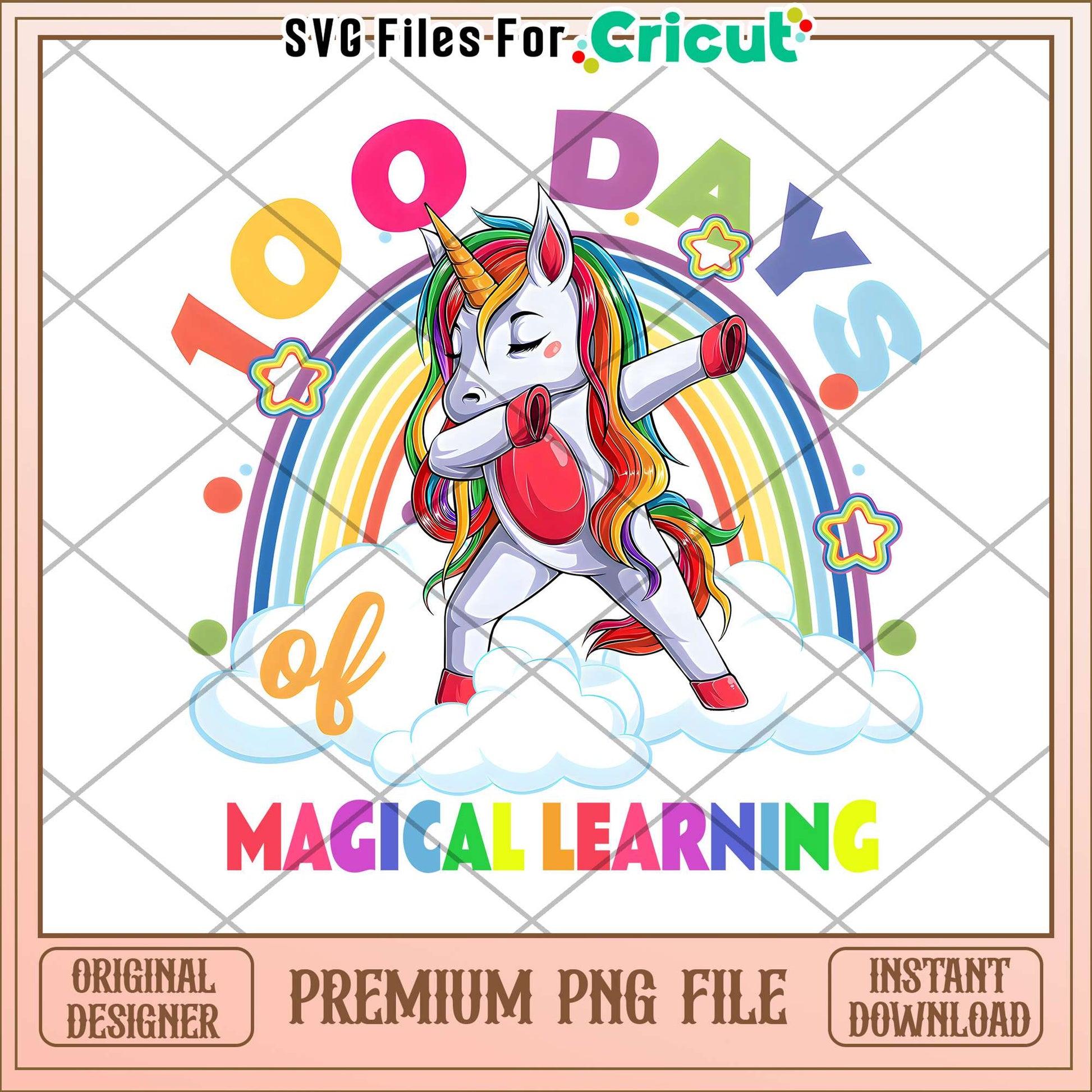 100 days magical learning png, magic school png, unicorn png