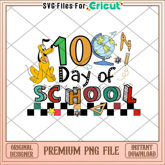 100 days of school pluto png, National geographic globe png