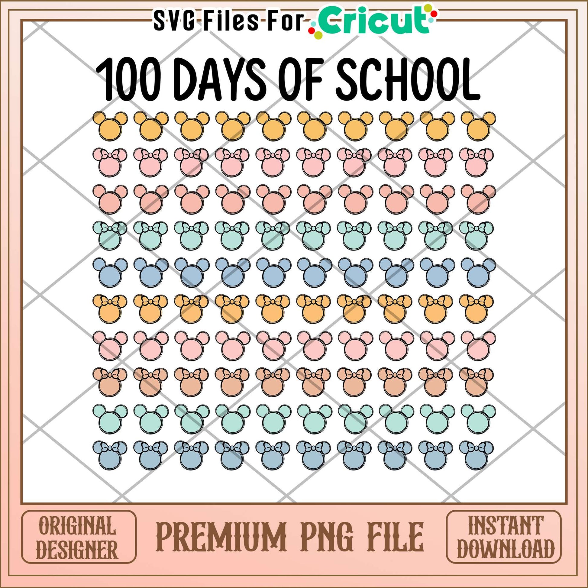 100 days of school png, New Countdown Calendar png, school days png