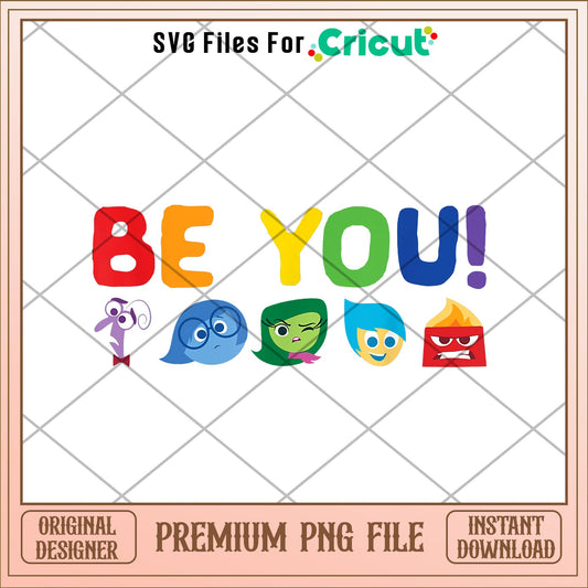 Emotions be you Inside out 2 png