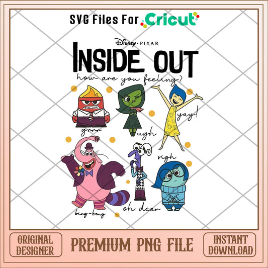 How are you feeling Inside out 2 png