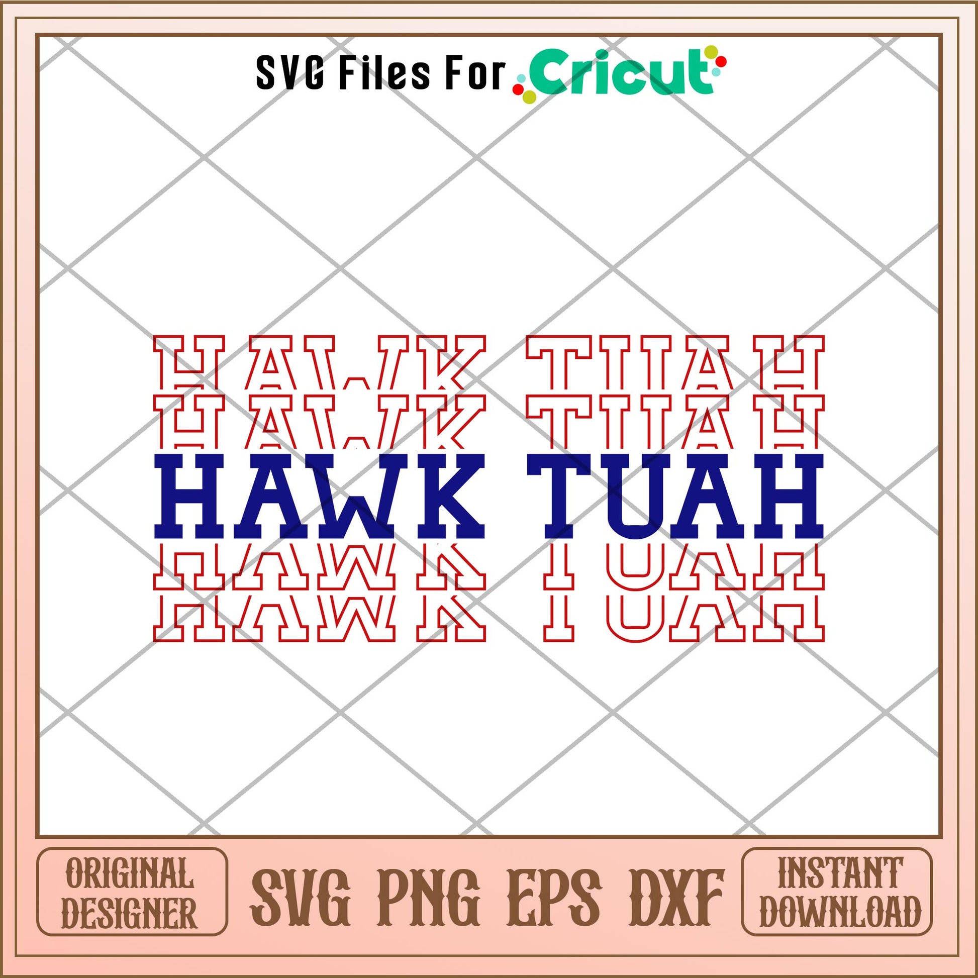 Hawk tuah meme svg