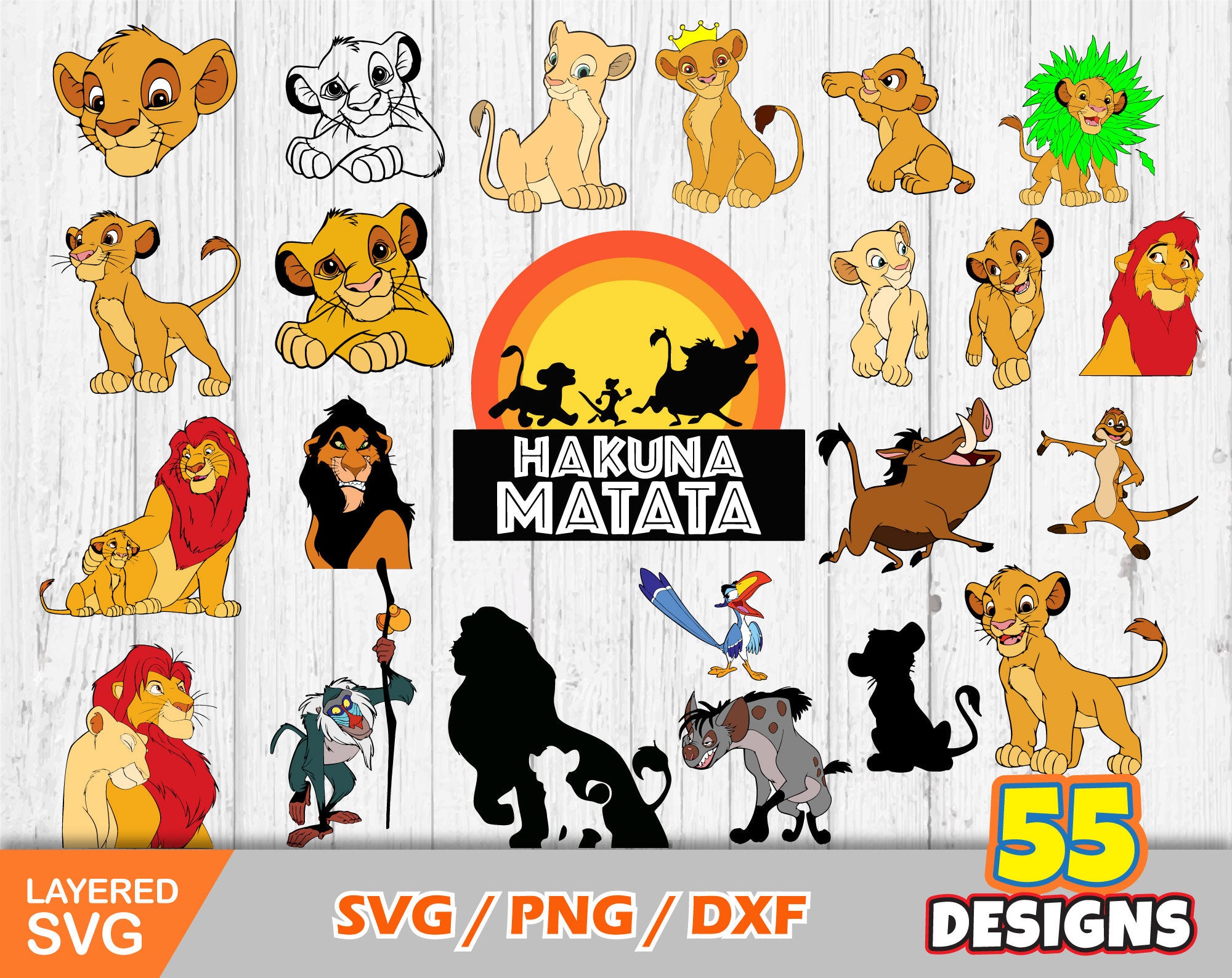 Lion King Clipart SVG Bundle Svg Files For Cricut lion-king-clipart-svg-bundle-svg-files-for-cricut