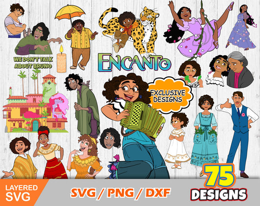 Encanto clipart SVG Bundle
