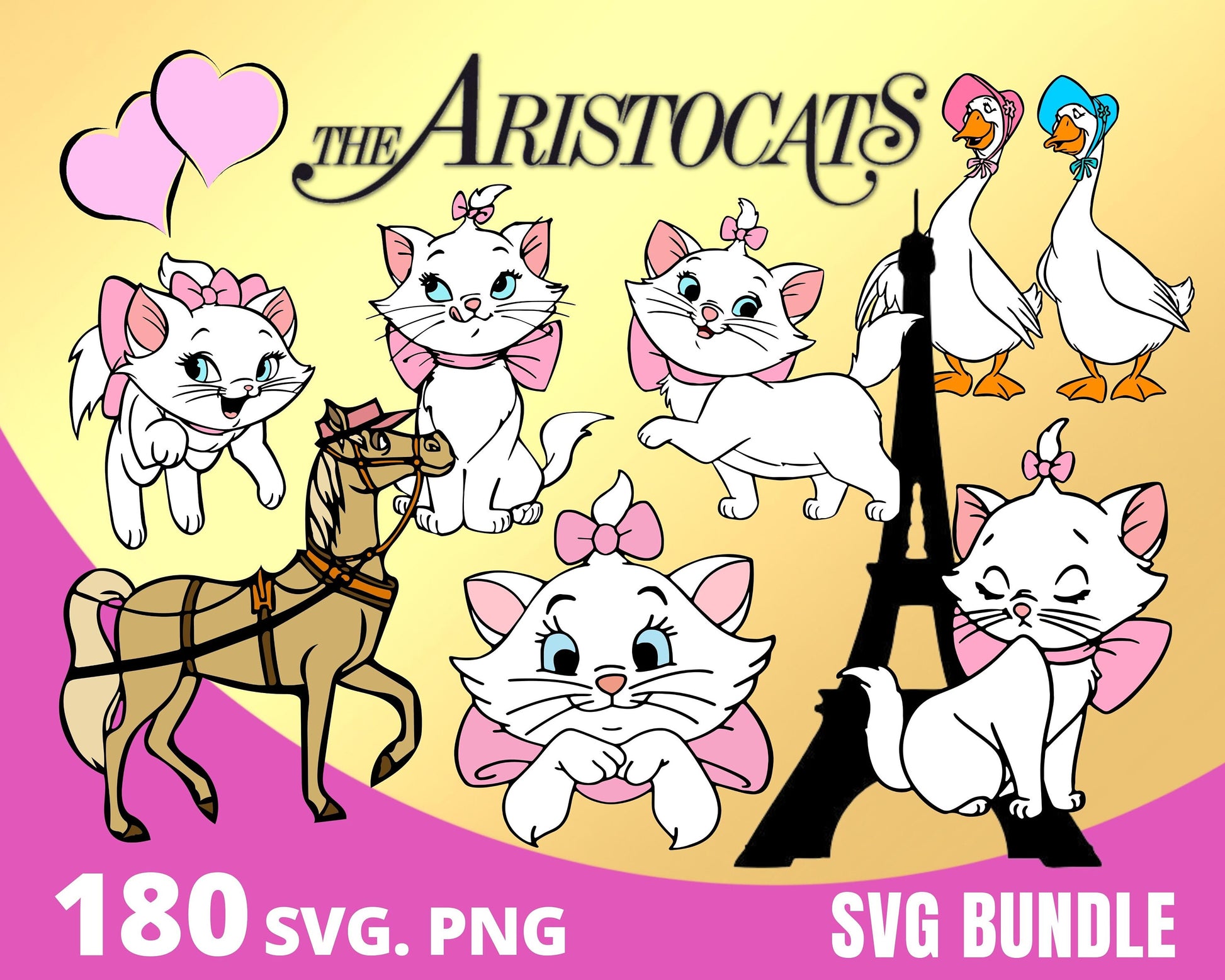 Aristocrats PNG, SVG Bundle