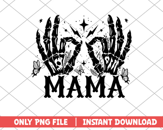 Mom Rocker Bone Hand png