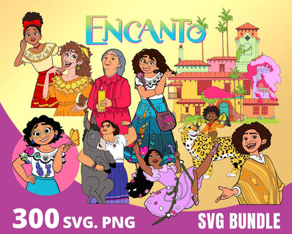 Encanto SVG, PNG Bundle