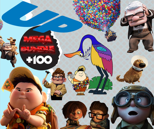 Up PNG Clipart mega bundle