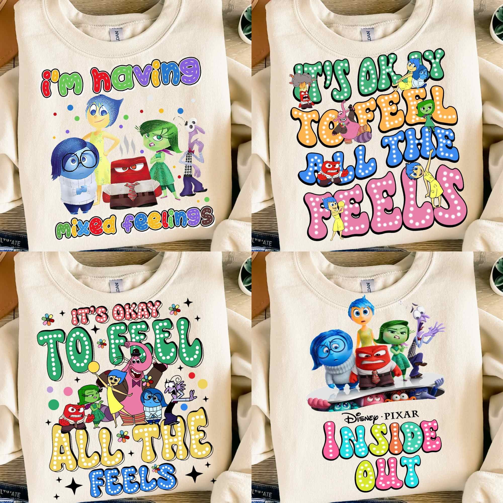 Inside out disney PNG bundle – svg files for cricut
