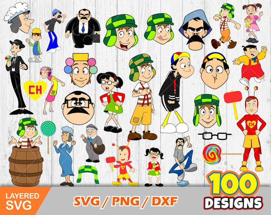 El Chavo del Ocho clipart SVG Bundle