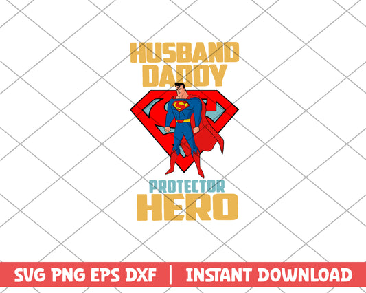 Superman Husban Daddy svg