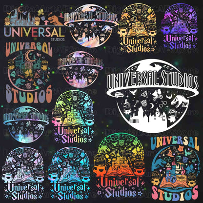 Disney Universal studios PNG bundle