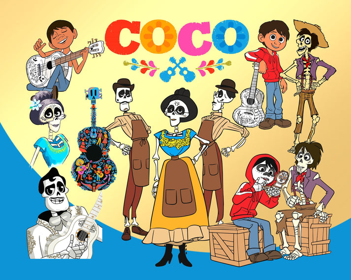 Coco disney SVG, PNG Bundle – svg files for cricut