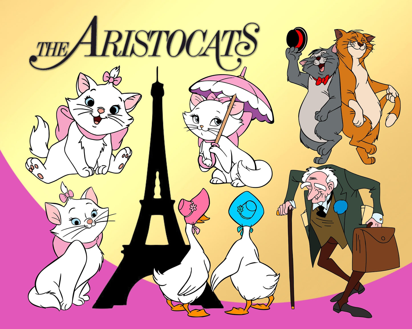 Aristocrats PNG, SVG Bundle