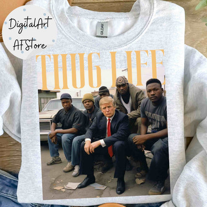 Trump thug life PNG bundle