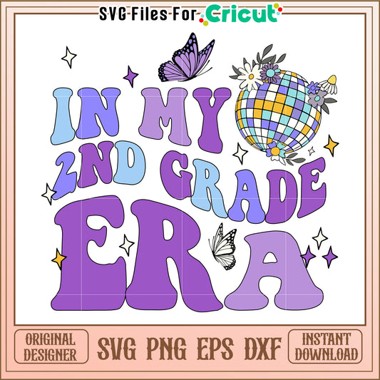 2nd Grade SVG Design Disco Era