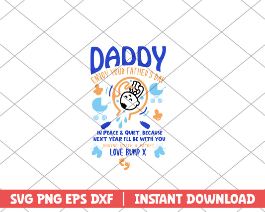 Daddy Enjoy your Father's day svg