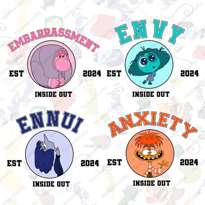 Inside out est 2015 PNG bundle