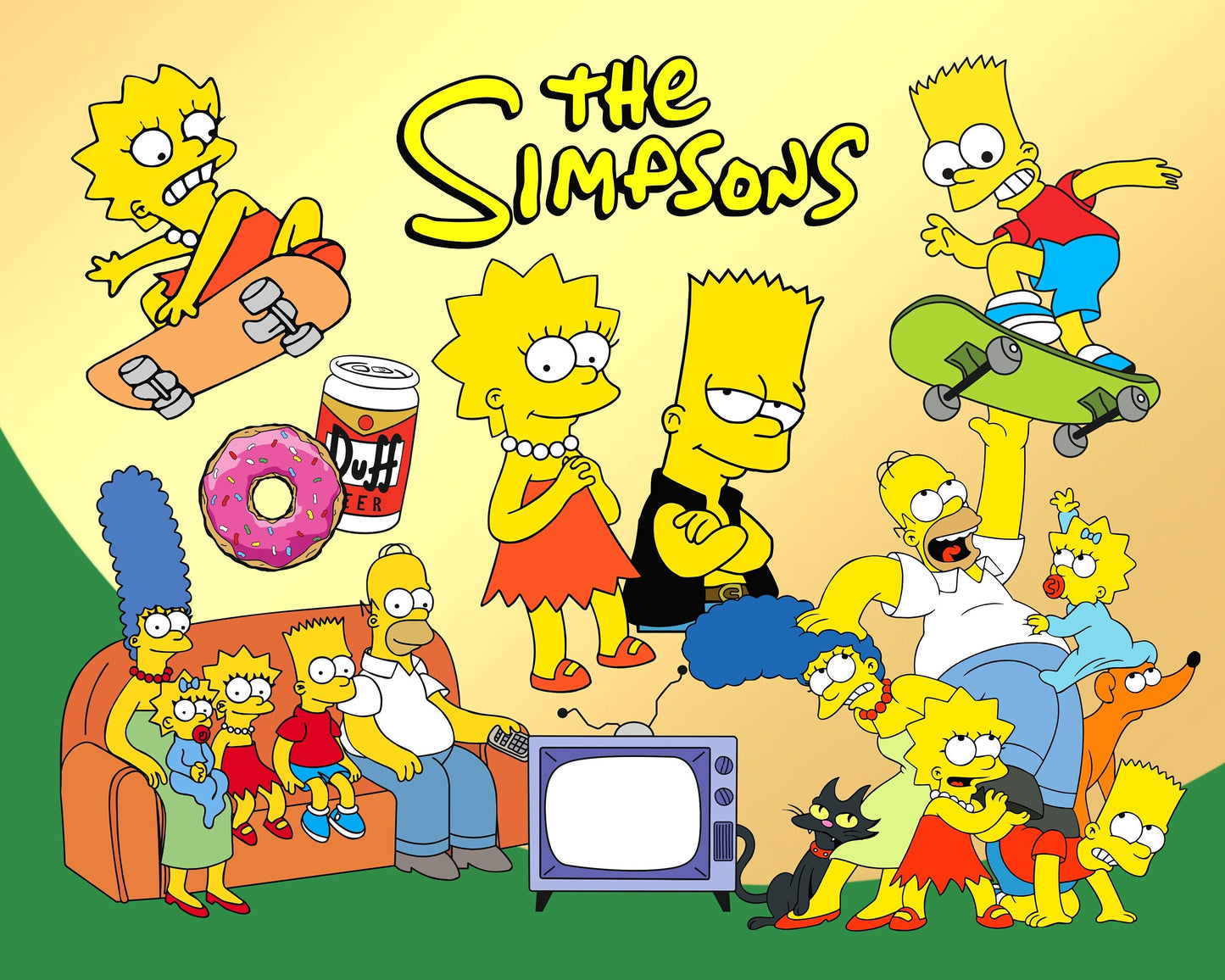 The Simpsons SVG, PNG Bundle