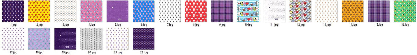 Quality BTS music Kpop PNG Bundle