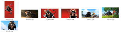 Ferdinand the bull png bundle