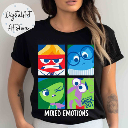 Mixed Emotions inside out PNG bundle