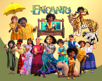 Encanto Clipart PNG bundle