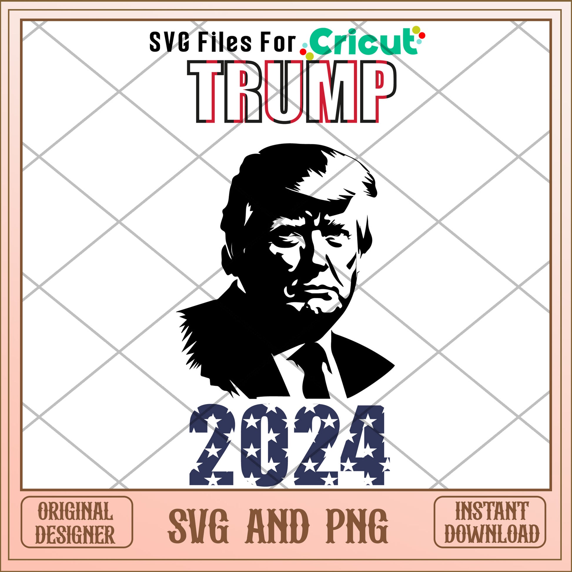 Donald Trump america 2024 SVG