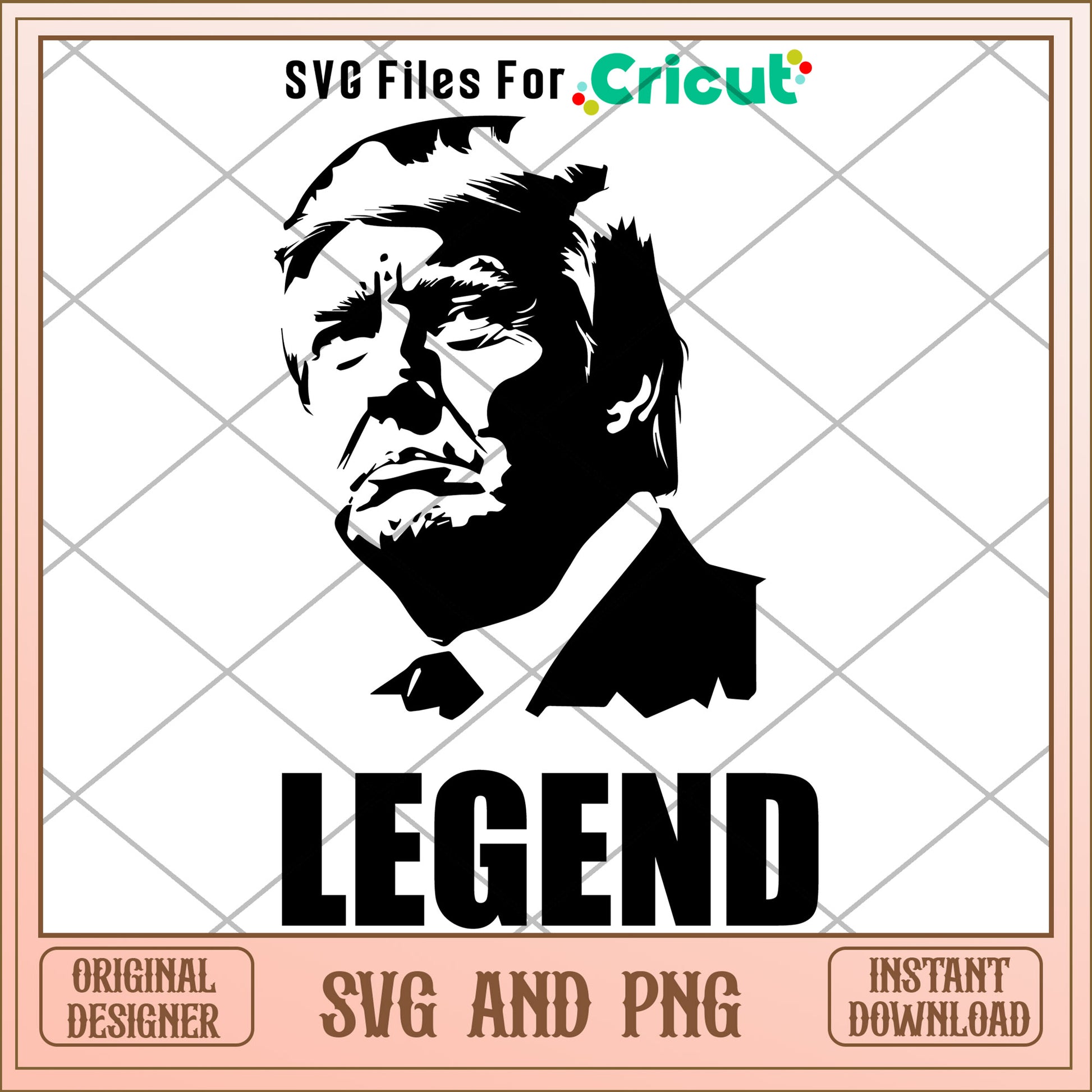 Trump 2024 lengend SVG