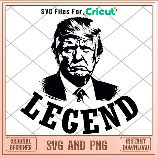 Trump 2024 the lengend SVG